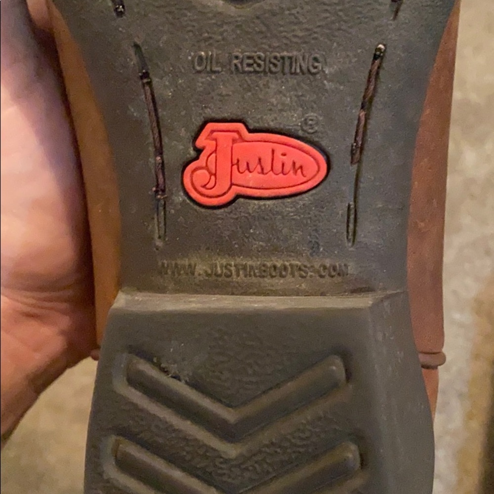 Justin Cowboy Boots - Picture 3 of 3